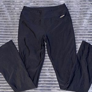 Black Reebok easy tone athletic yoga pants
